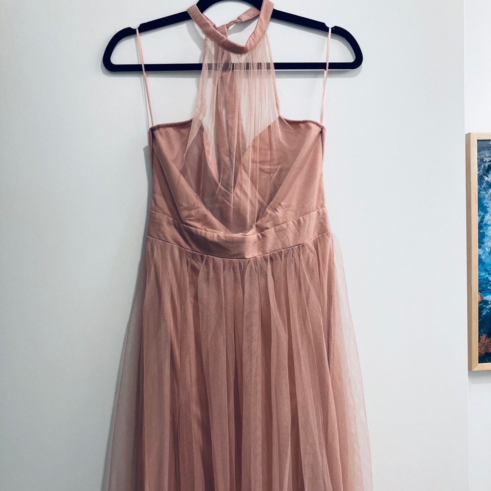Fashion Nova Blush Dress